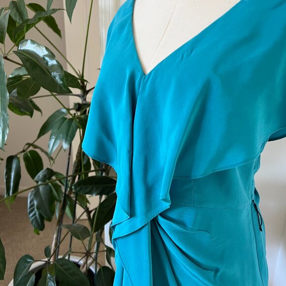 Stunning Coast Turquoise Cocktail Dress (US 6) - Picture 3 of 9